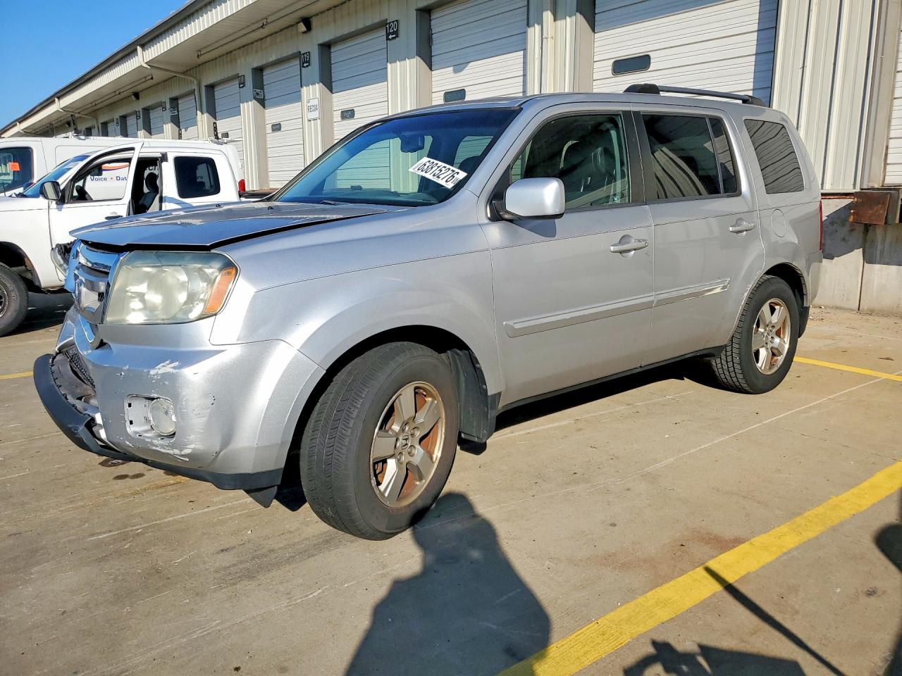 2011 Honda Pilot Exl Silver vin: 5FNYF4H62BB040277