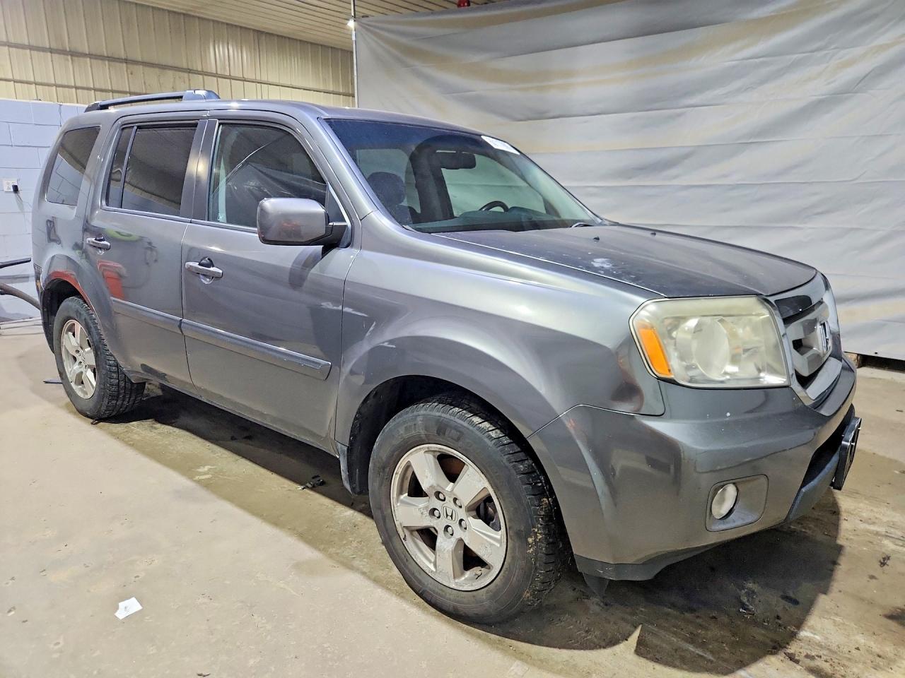 2011 Honda Pilot Exl Gray vin: 5FNYF4H62BB071755