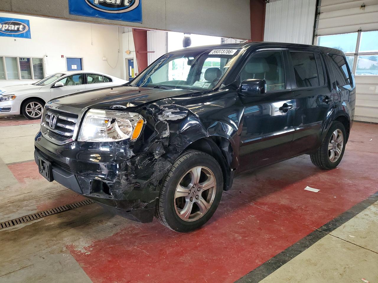 2012 Honda Pilot Exl Black vin: 5FNYF4H62CB012612
