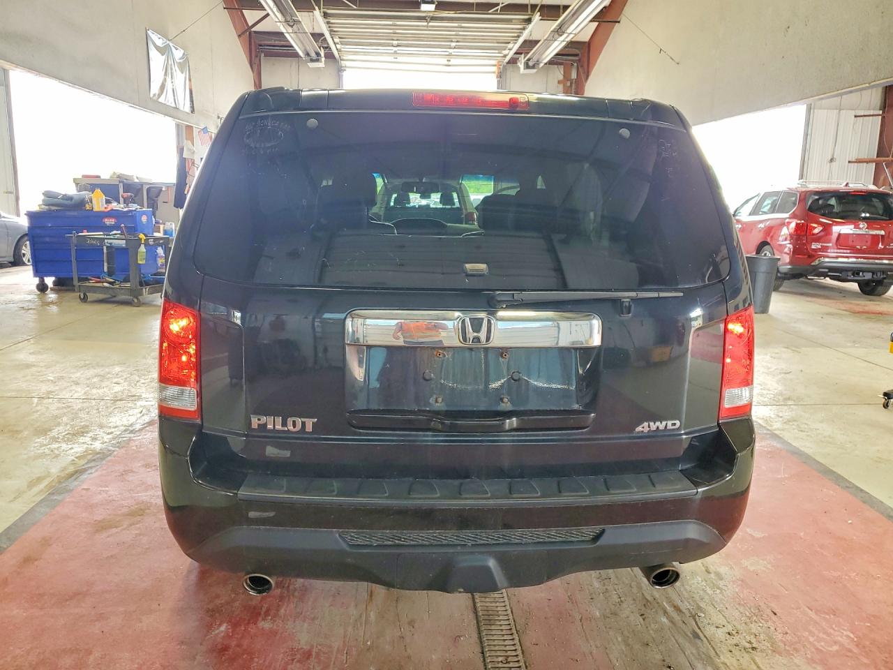 2012 Honda Pilot Exl Black vin: 5FNYF4H62CB012612