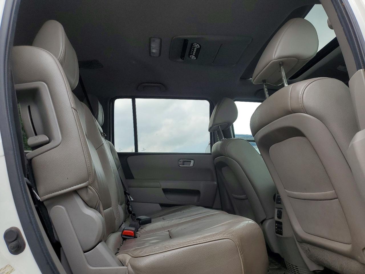 2013 Honda Pilot Exl White vin: 5FNYF4H62DB503344