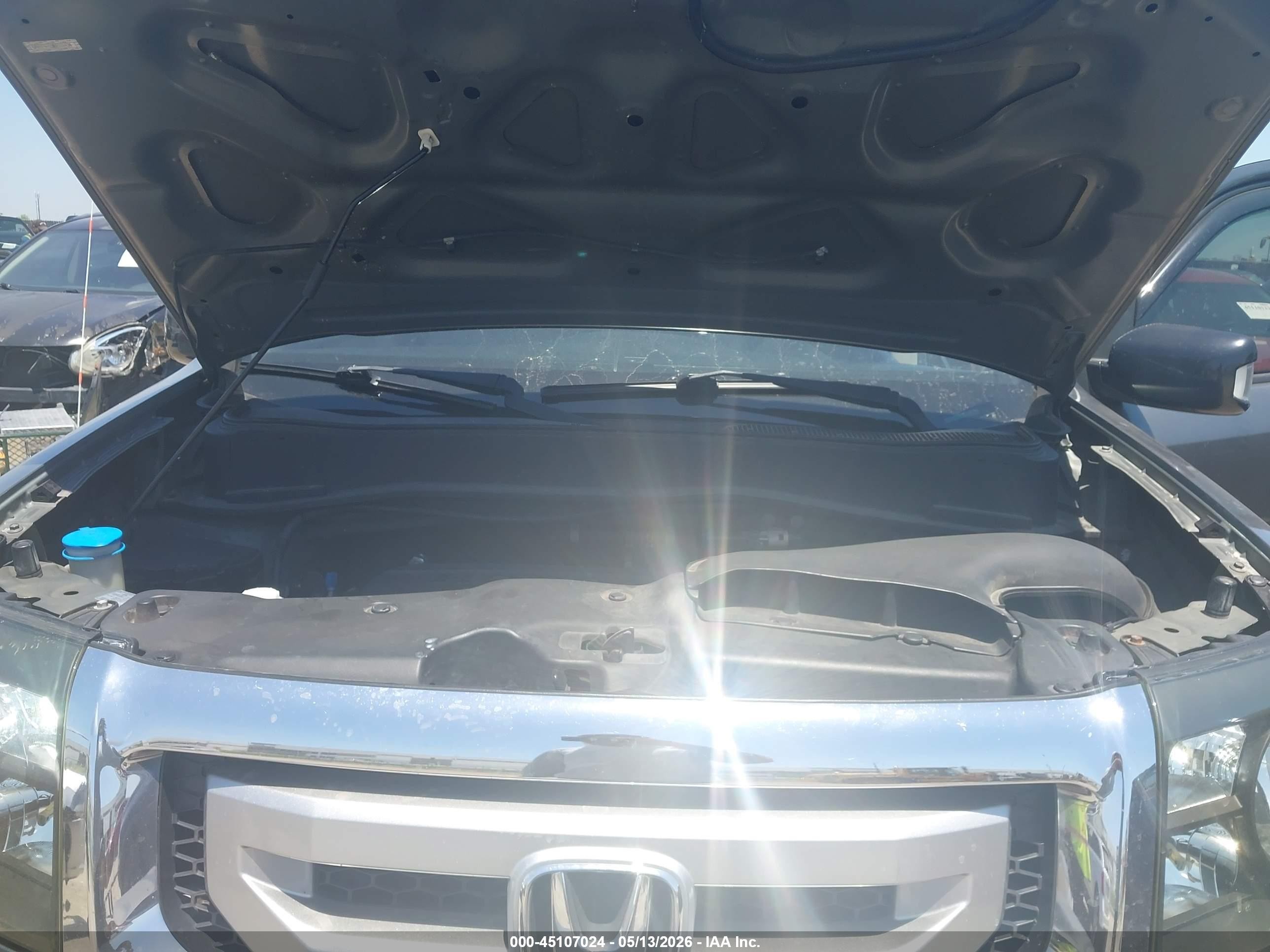 2011 Honda Pilot Ex-l Gray vin: 5FNYF4H63BB018434