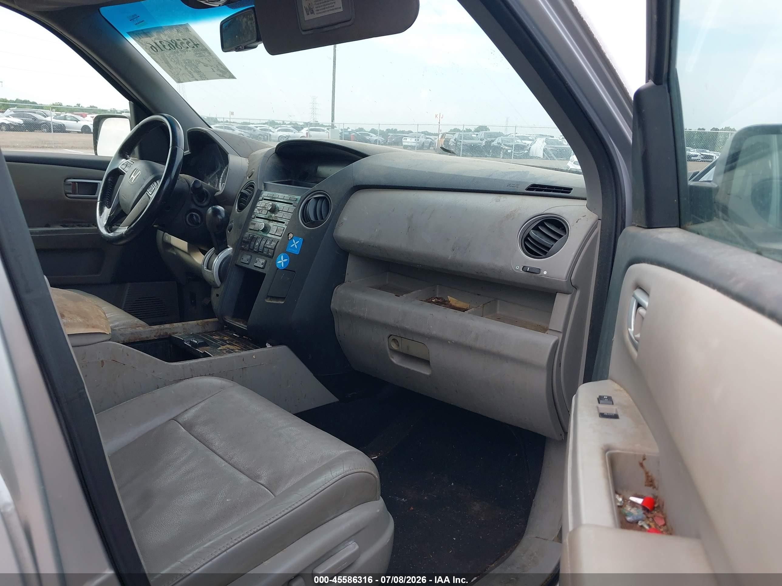 2011 Honda Pilot Ex-l Серебряный vin: 5FNYF4H63BB026209