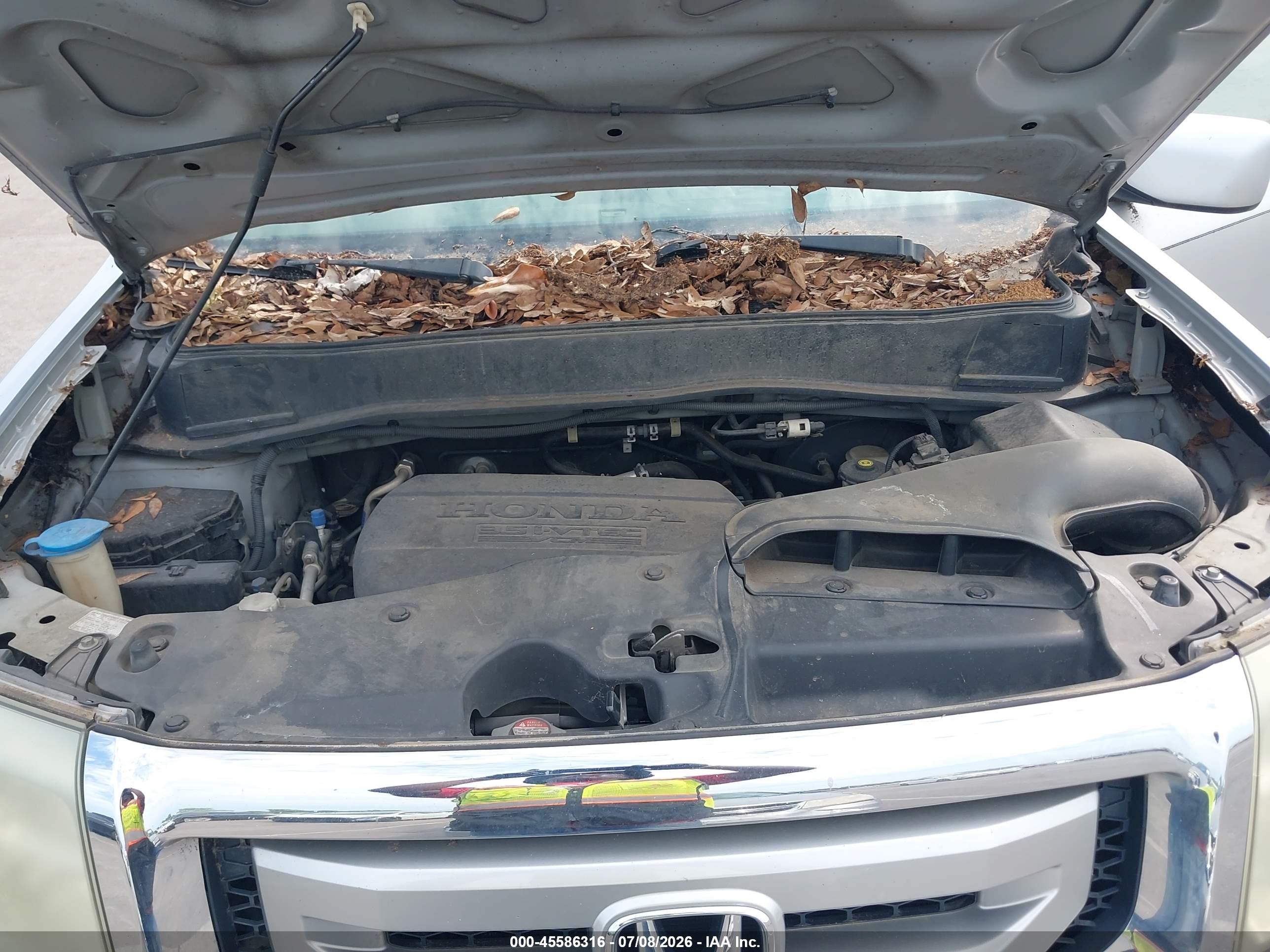 2011 Honda Pilot Ex-l Серебряный vin: 5FNYF4H63BB026209