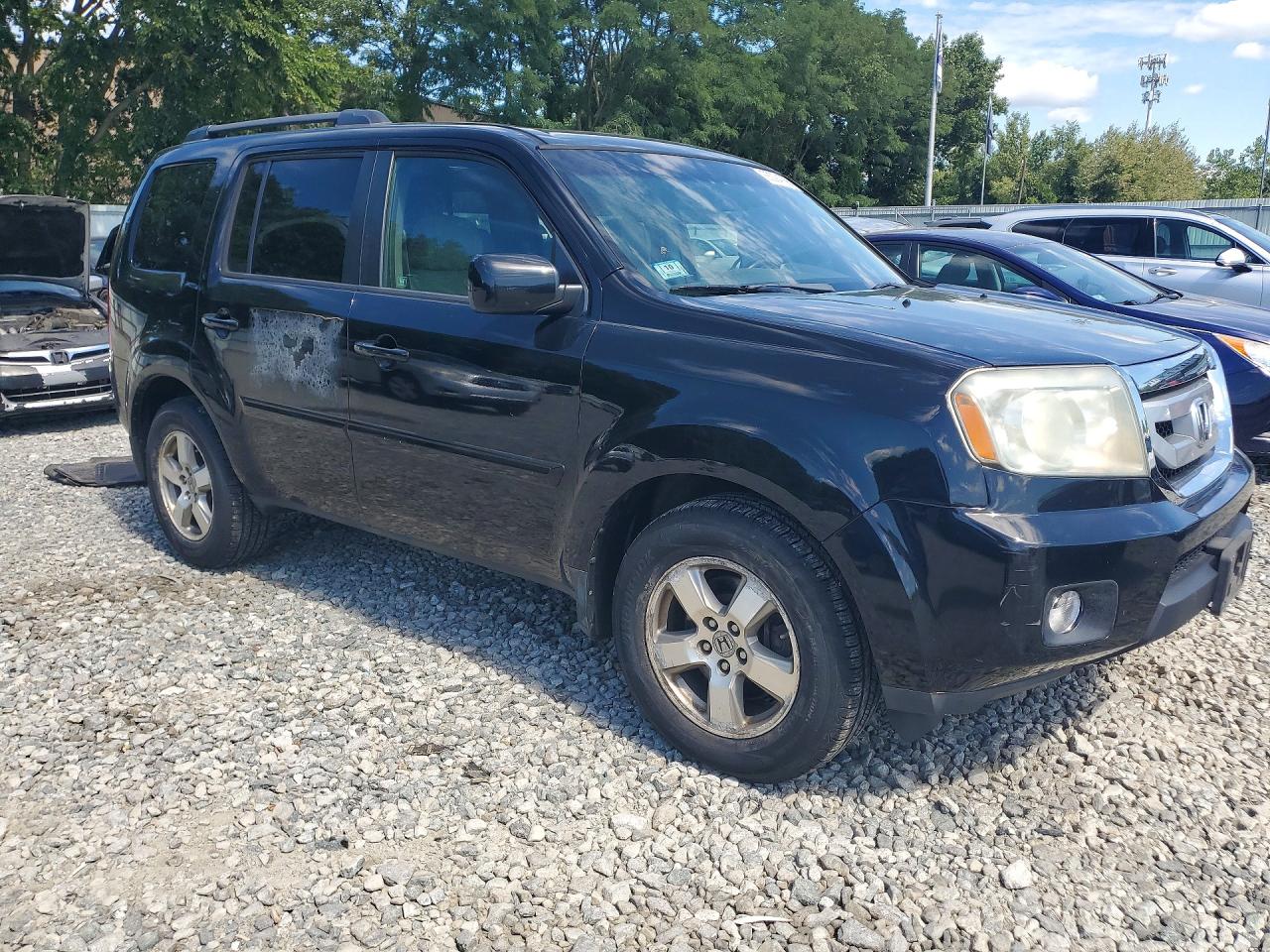 2011 Honda Pilot Exl Черный vin: 5FNYF4H63BB105878