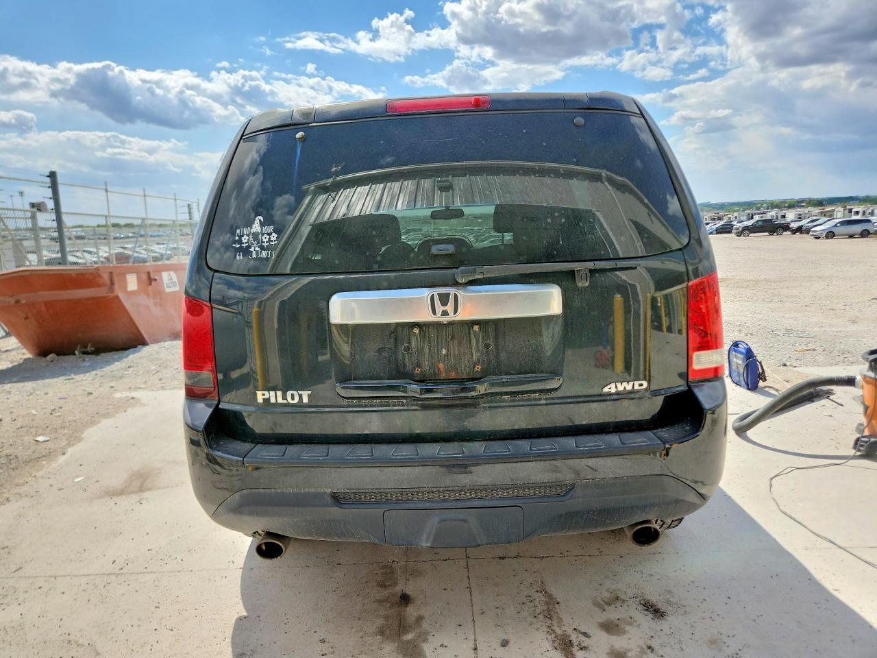 2012 Honda Pilot Exl Black vin: 5FNYF4H63CB073998