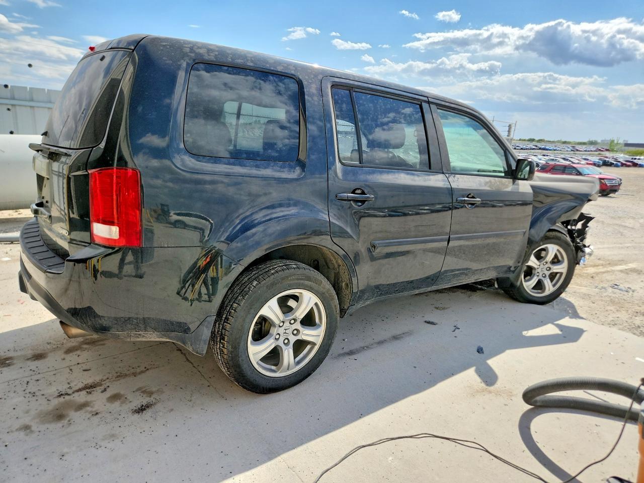 2012 Honda Pilot Exl Black vin: 5FNYF4H63CB073998