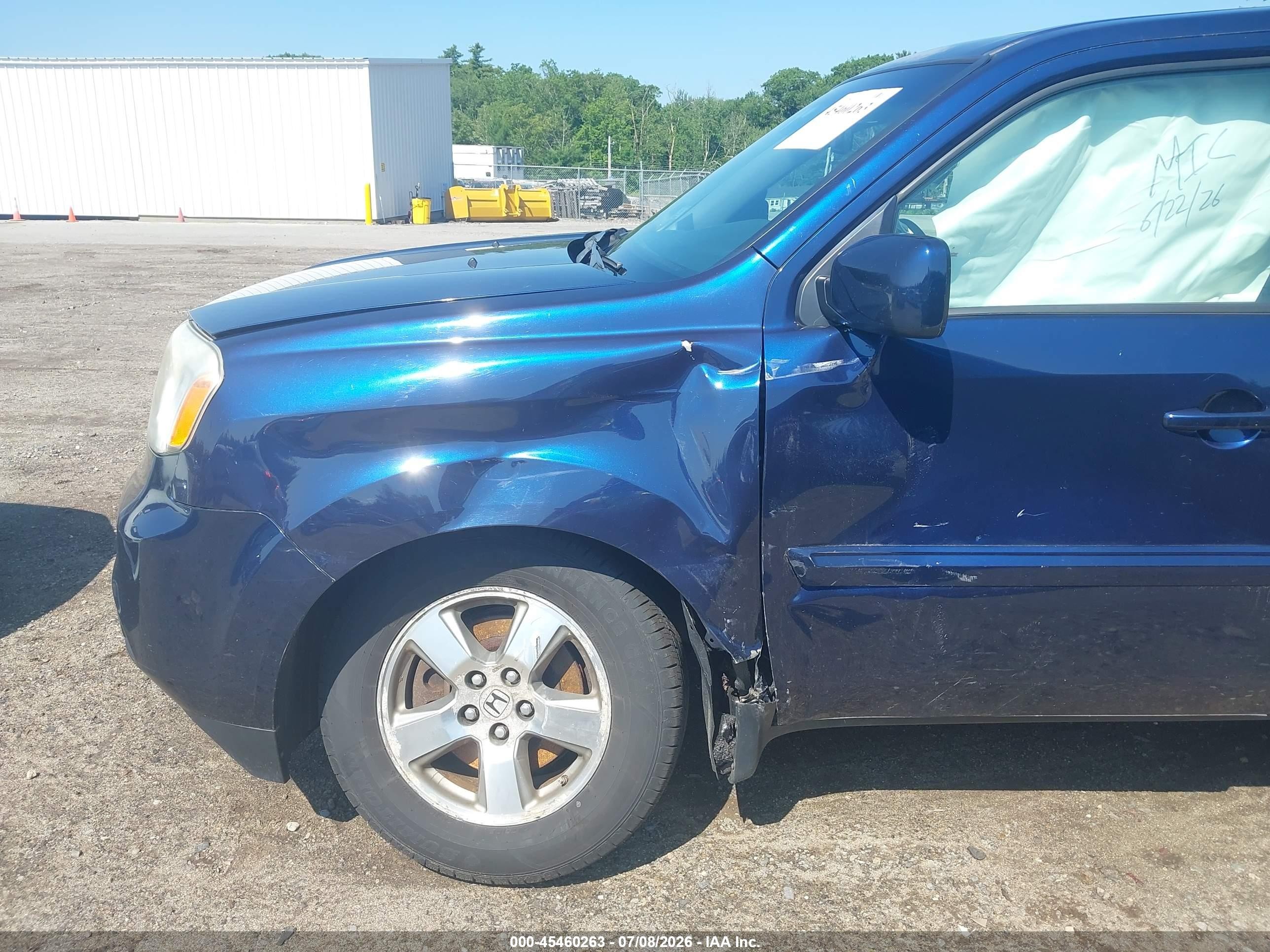 2013 Honda Pilot Ex-l Dark Blue vin: 5FNYF4H63DB036788