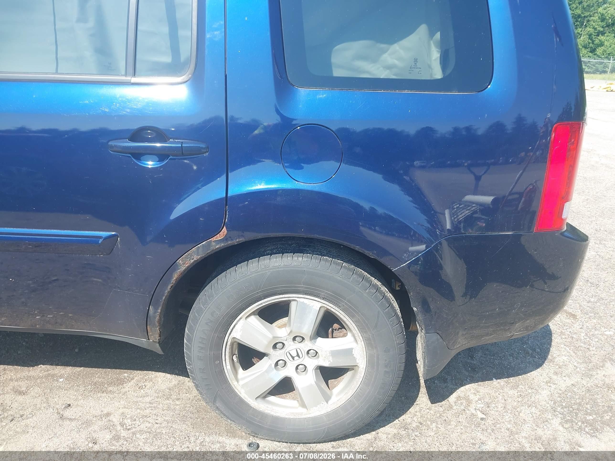 2013 Honda Pilot Ex-l Dark Blue vin: 5FNYF4H63DB036788