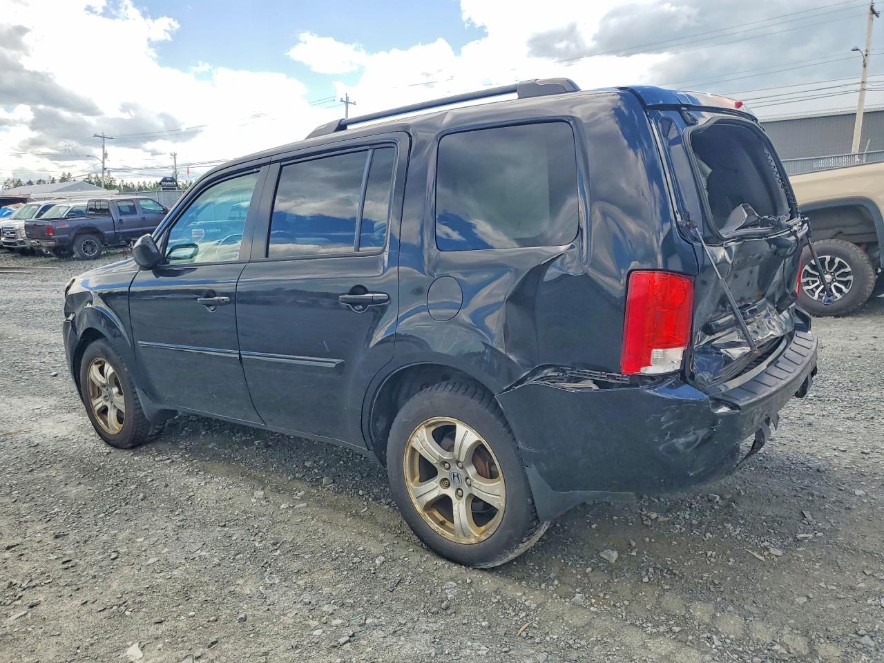 2015 Honda Pilot Exl Black vin: 5FNYF4H63FB504845