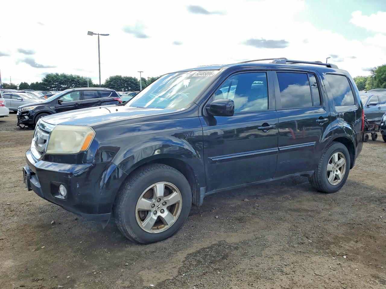 2011 Honda Pilot Exl Black vin: 5FNYF4H64BB062426