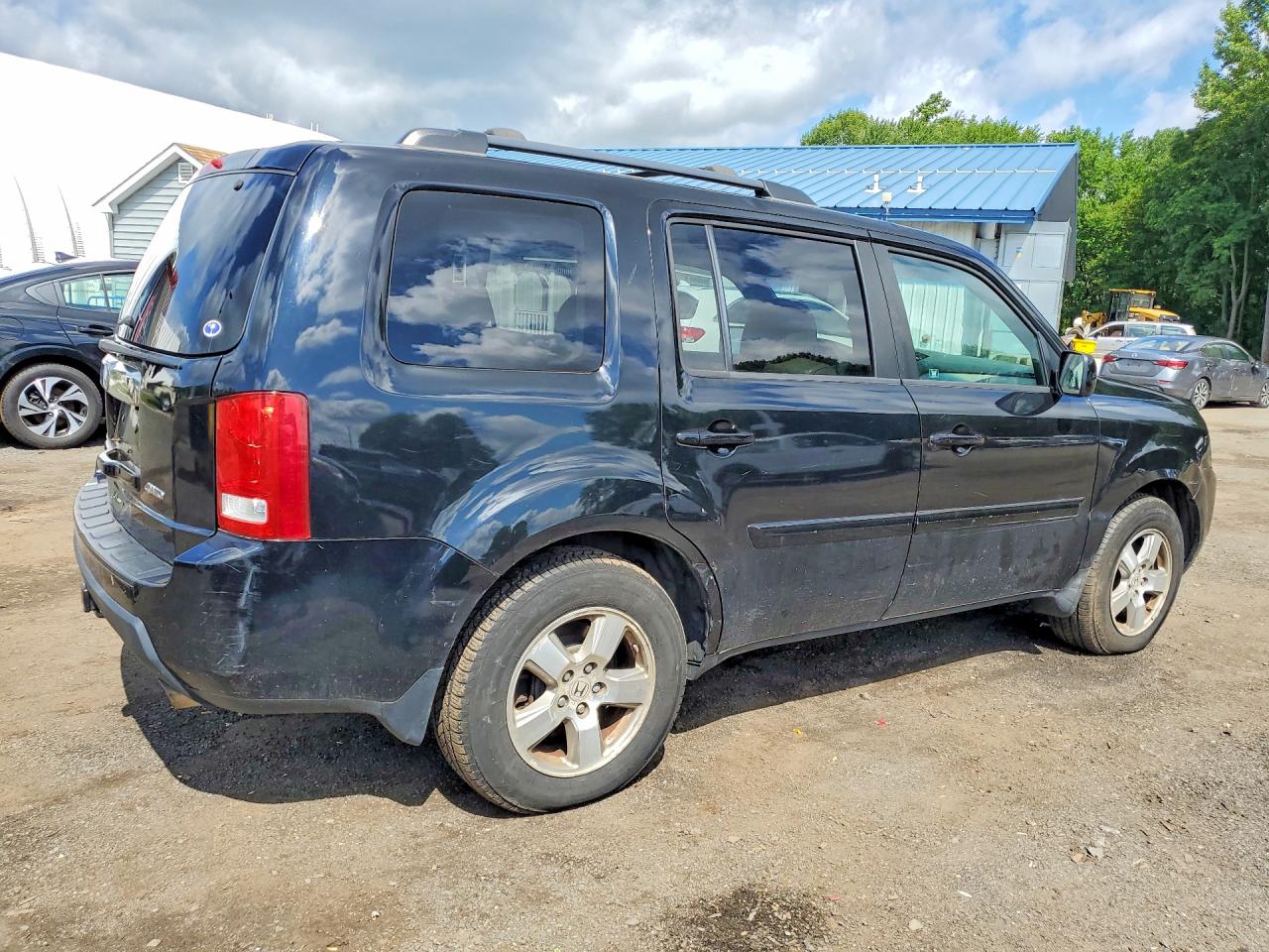 2011 Honda Pilot Exl Black vin: 5FNYF4H64BB062426