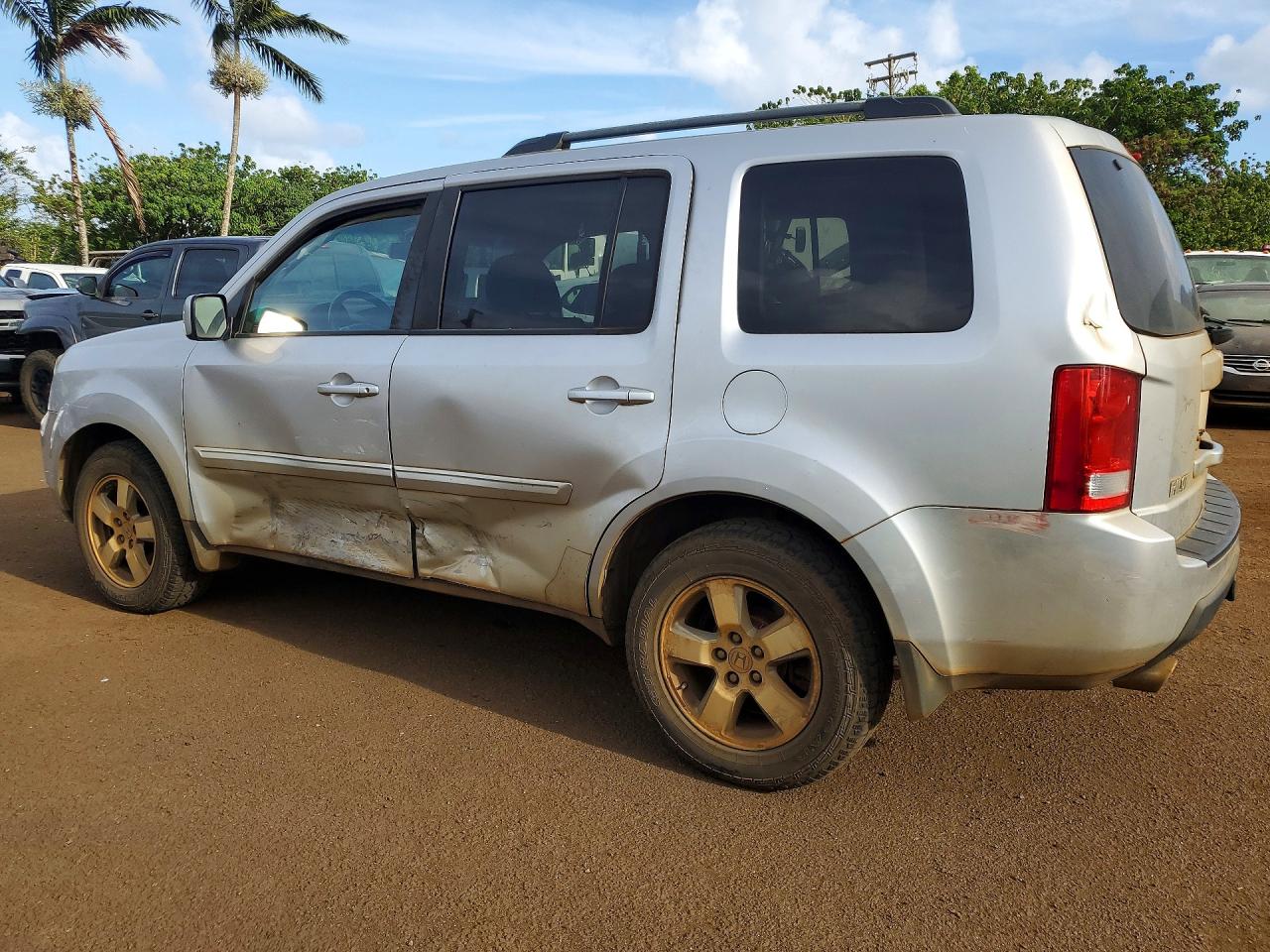 2011 Honda Pilot Exl Серебряный vin: 5FNYF4H64BB079355