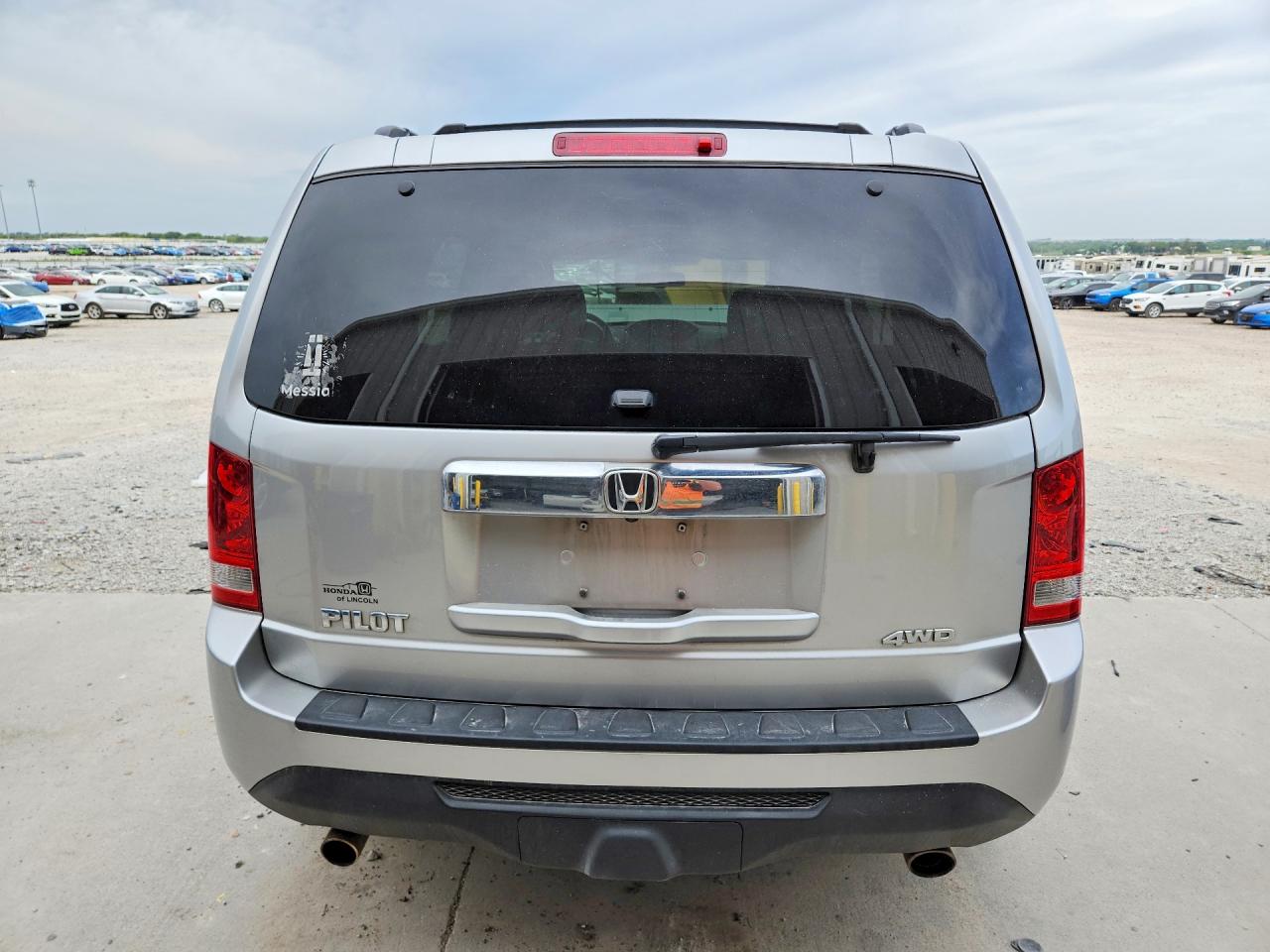 2013 Honda Pilot Exl Silver vin: 5FNYF4H64DB012029