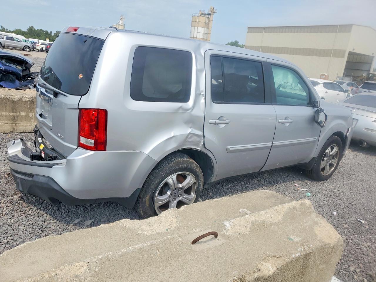 2013 Honda Pilot Exl Silver vin: 5FNYF4H64DB043894
