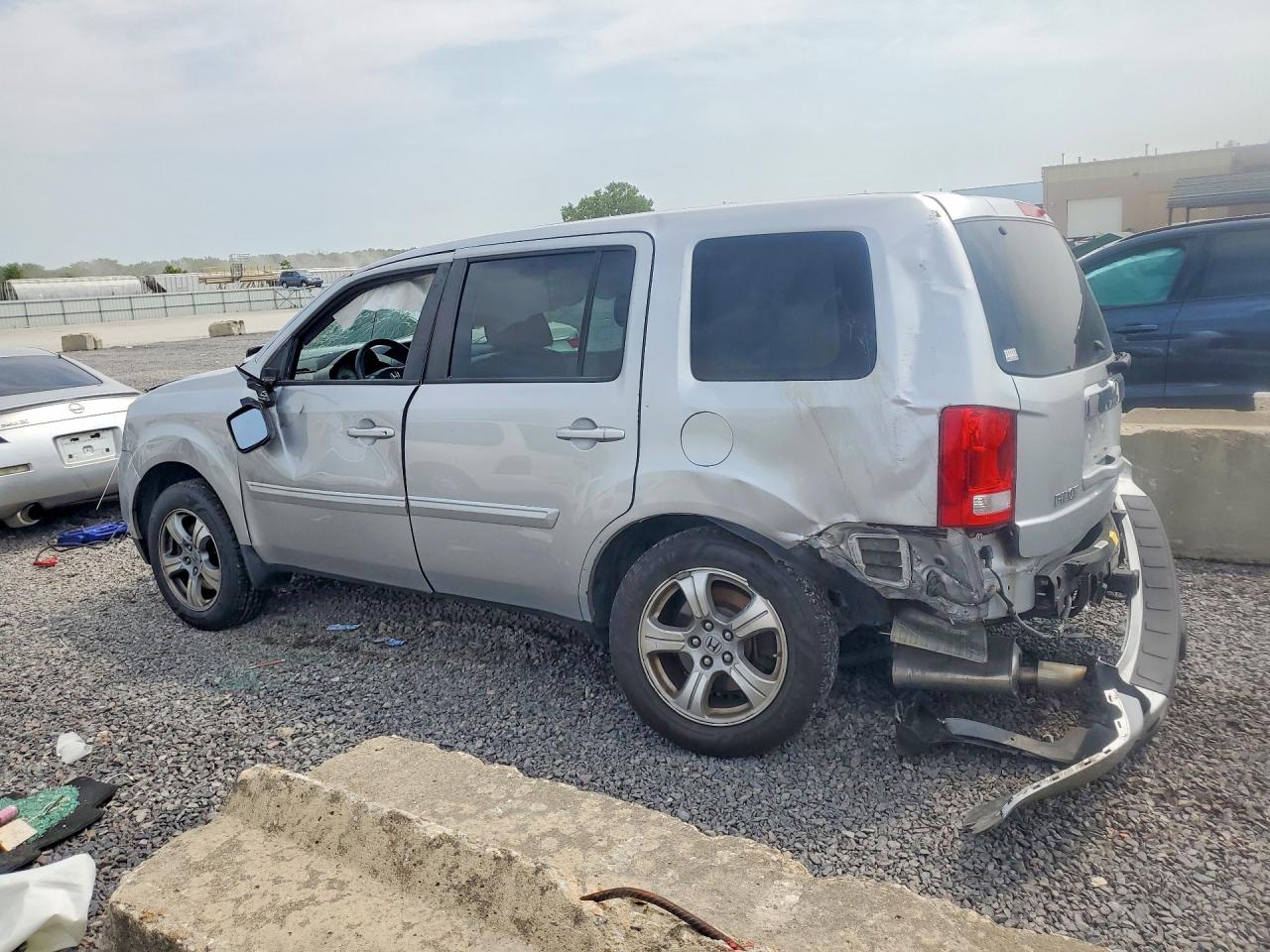 2013 Honda Pilot Exl Silver vin: 5FNYF4H64DB043894