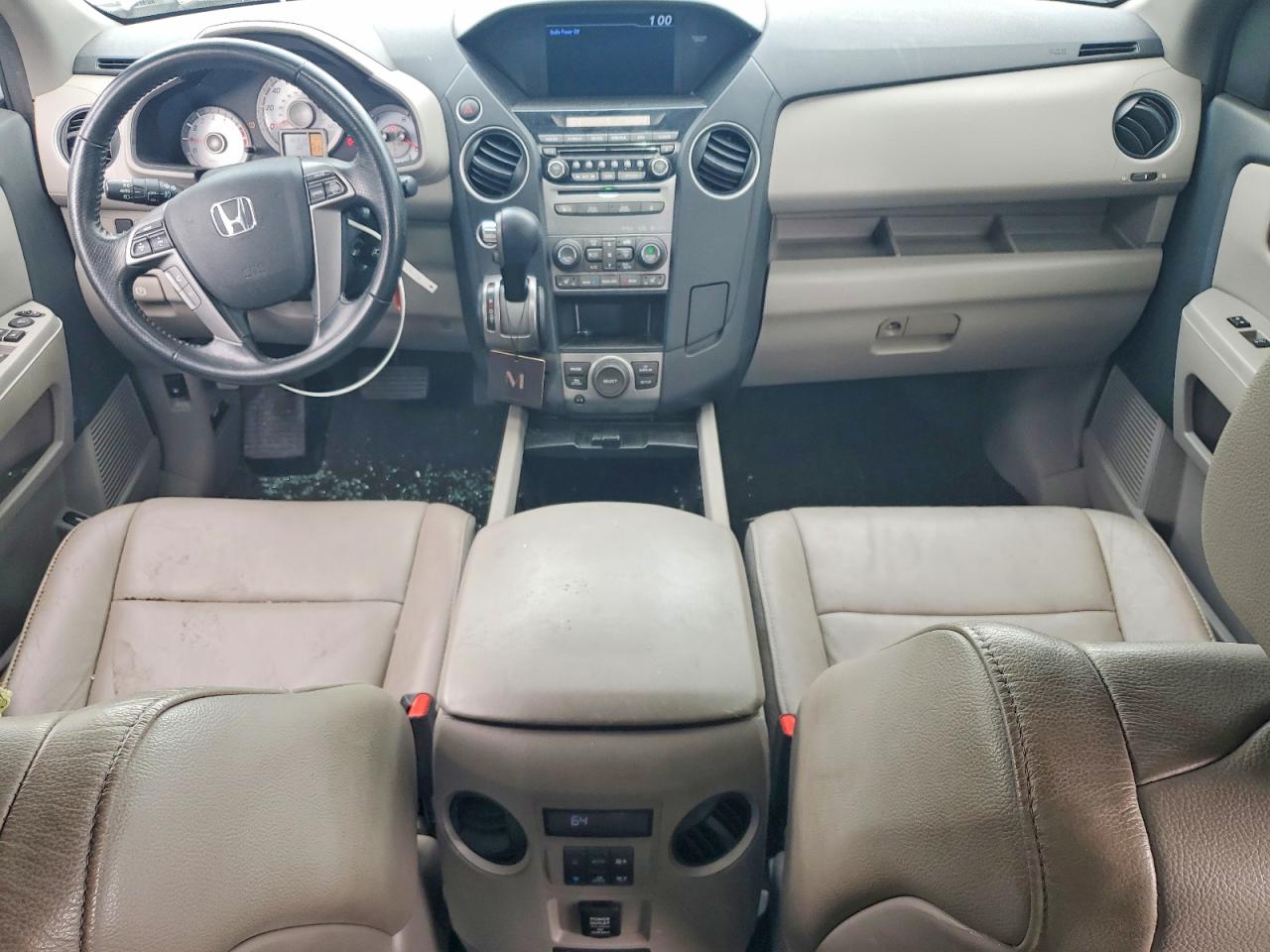2014 Honda Pilot Exl White vin: 5FNYF4H64EB039989