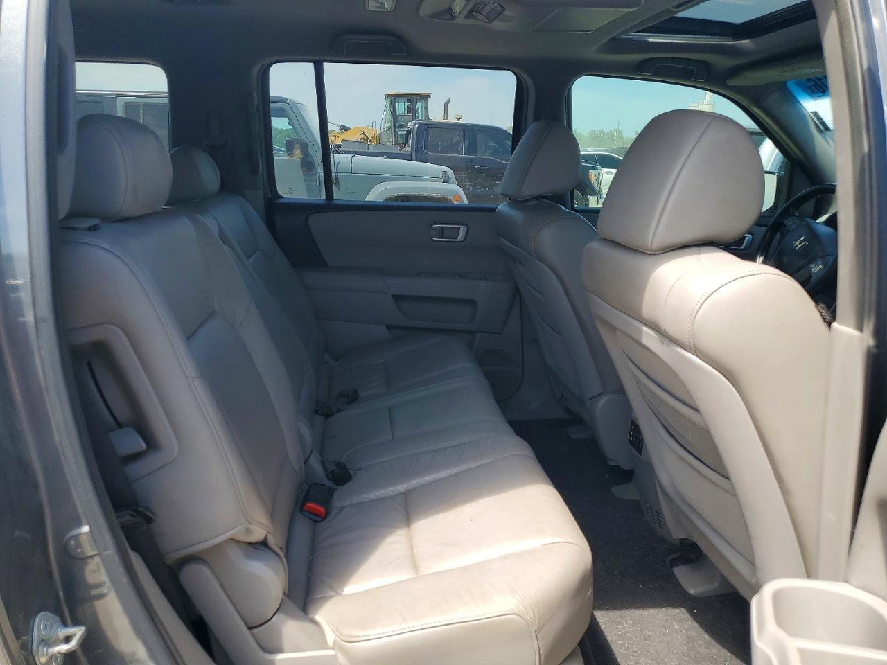2010 Honda Pilot Exl Gray vin: 5FNYF4H65AB025982