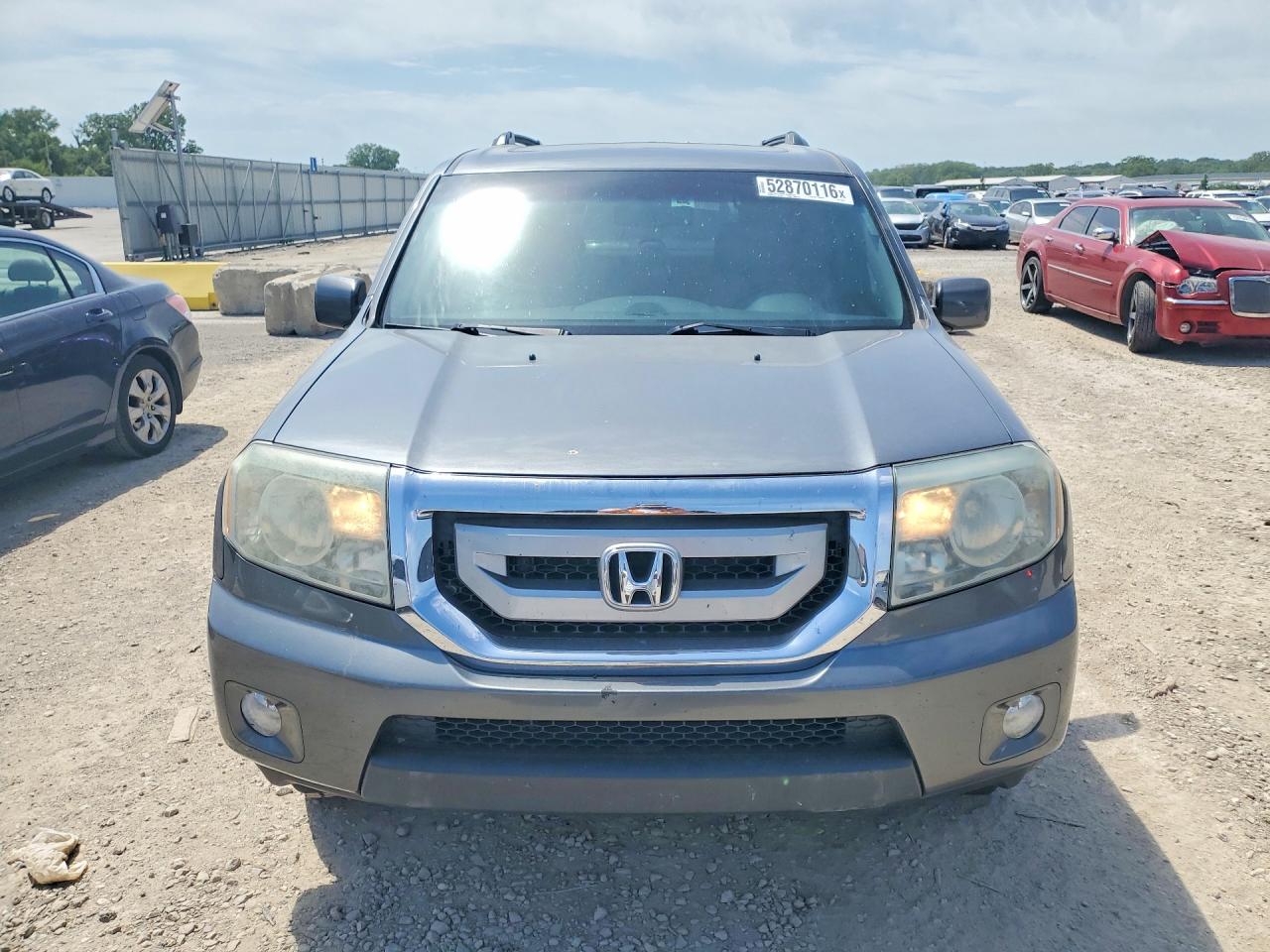 2010 Honda Pilot Exl Gray vin: 5FNYF4H65AB025982