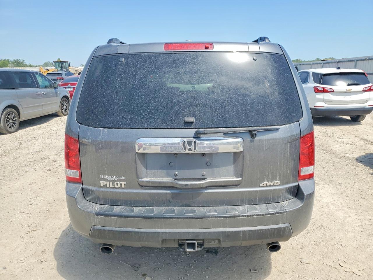 2010 Honda Pilot Exl Gray vin: 5FNYF4H65AB025982