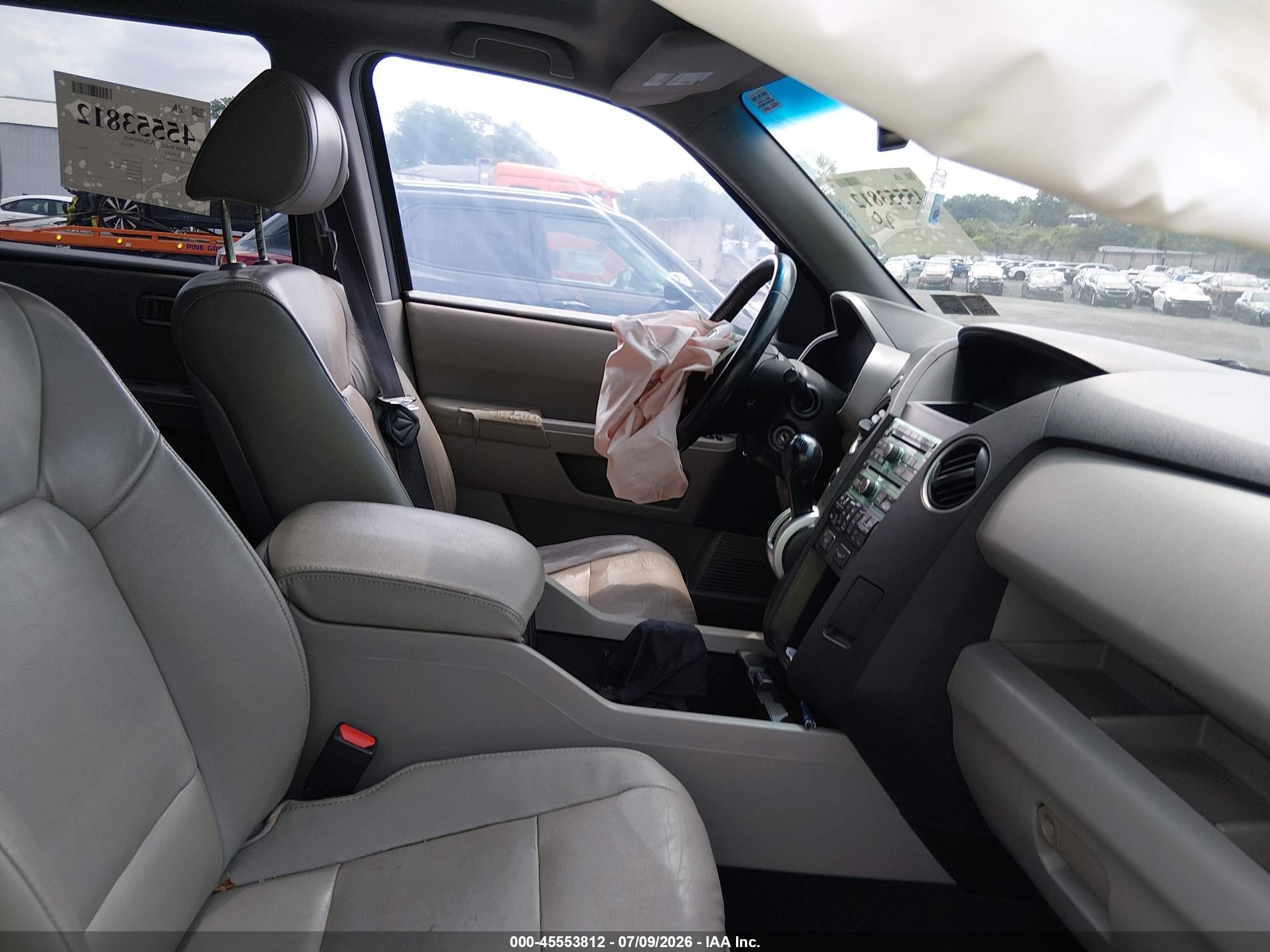 2011 Honda Pilot Ex-l Black vin: 5FNYF4H65BB017026