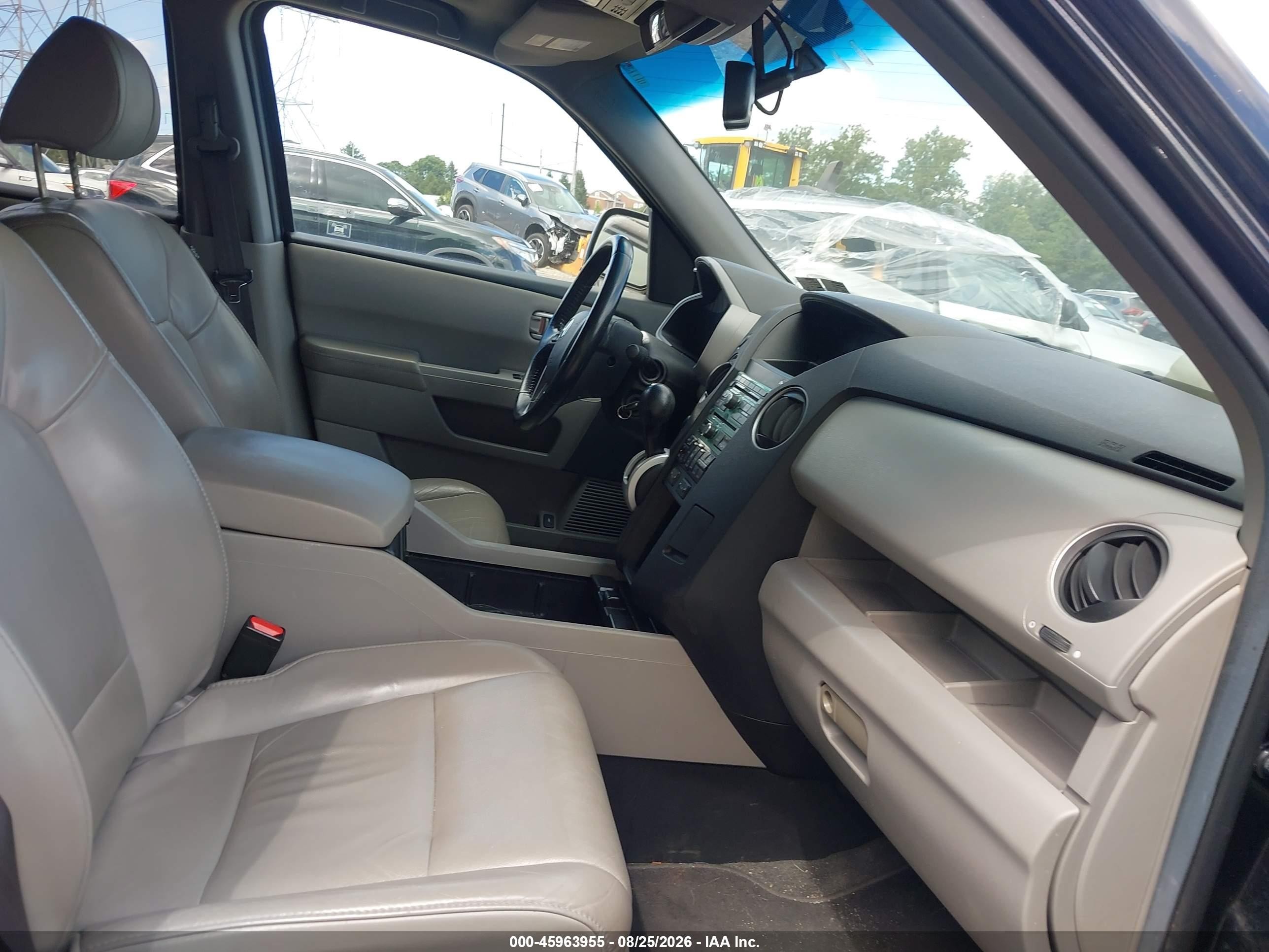 2011 Honda Pilot Ex-l Black vin: 5FNYF4H65BB105901