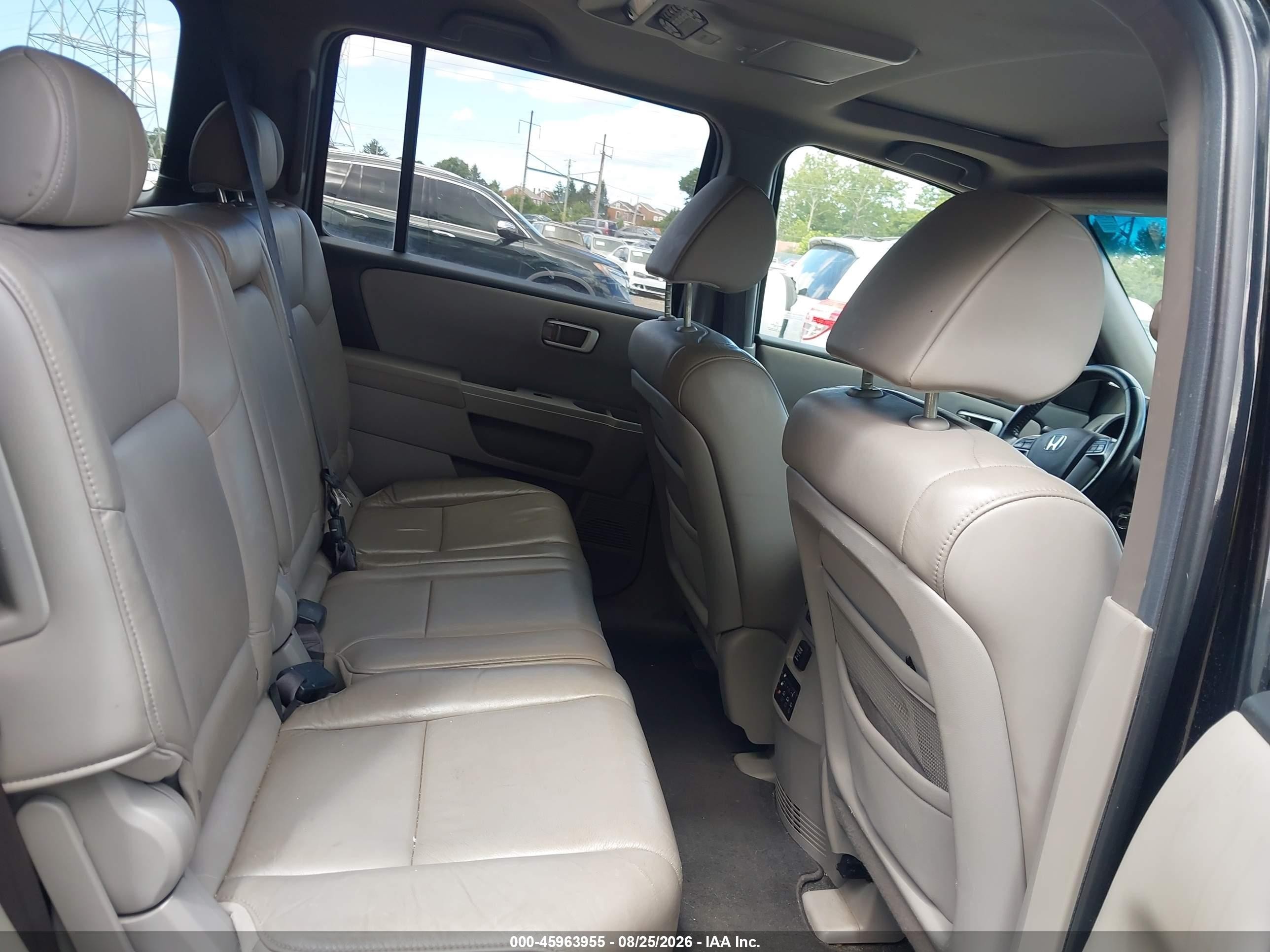2011 Honda Pilot Ex-l Black vin: 5FNYF4H65BB105901