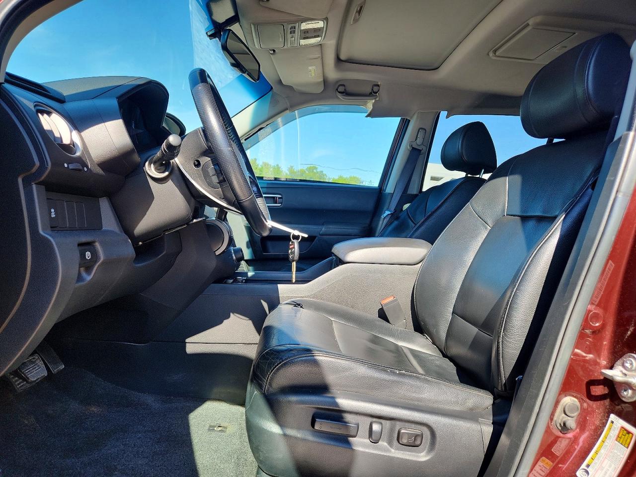 2012 Honda Pilot Exl Burgundy vin: 5FNYF4H65CB071380