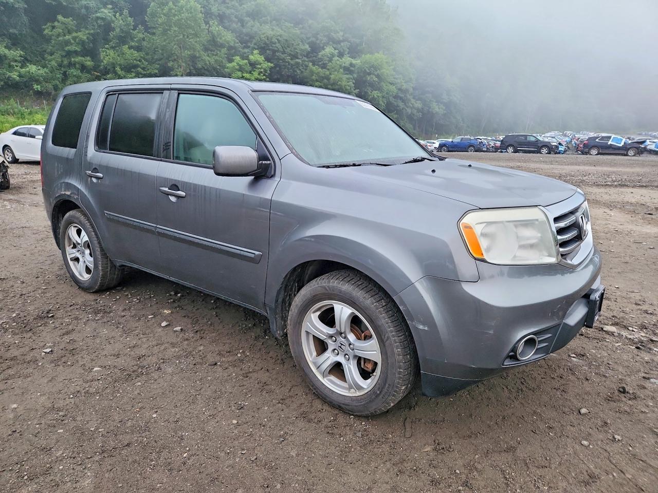 2013 Honda Pilot Exl Gray vin: 5FNYF4H65DB001721