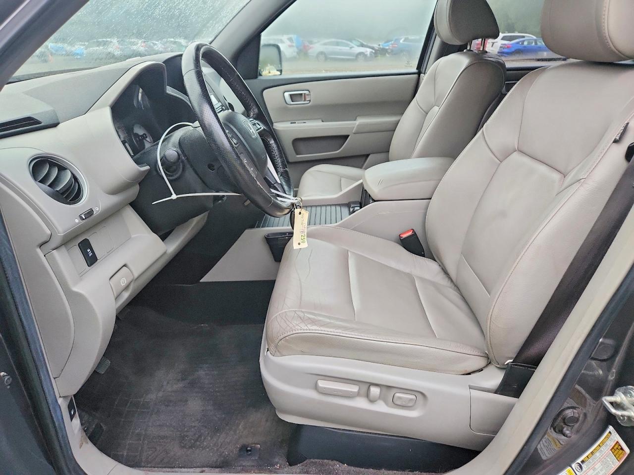 2013 Honda Pilot Exl Gray vin: 5FNYF4H65DB001721