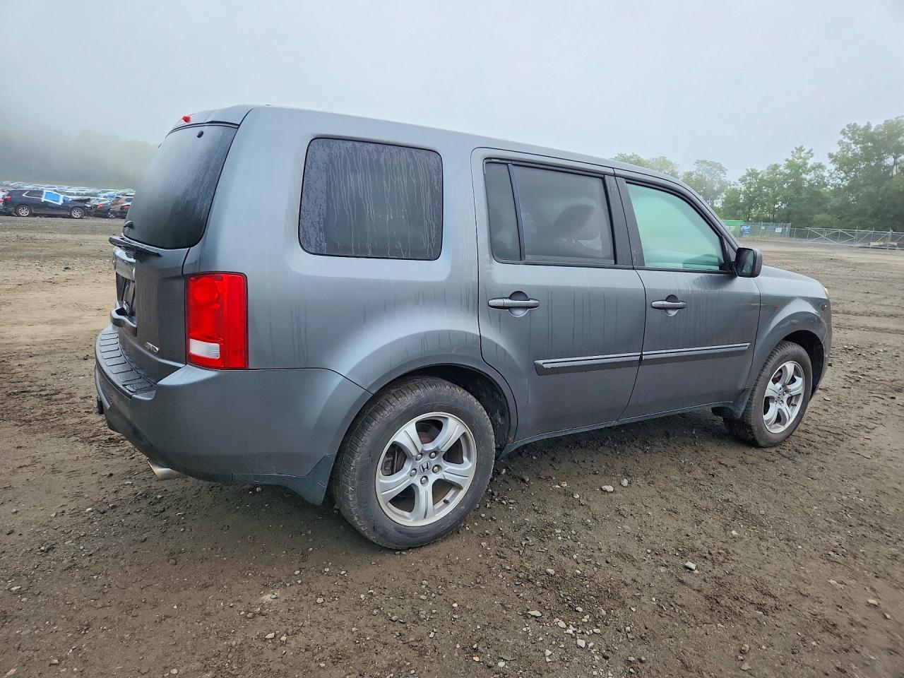 2013 Honda Pilot Exl Gray vin: 5FNYF4H65DB001721