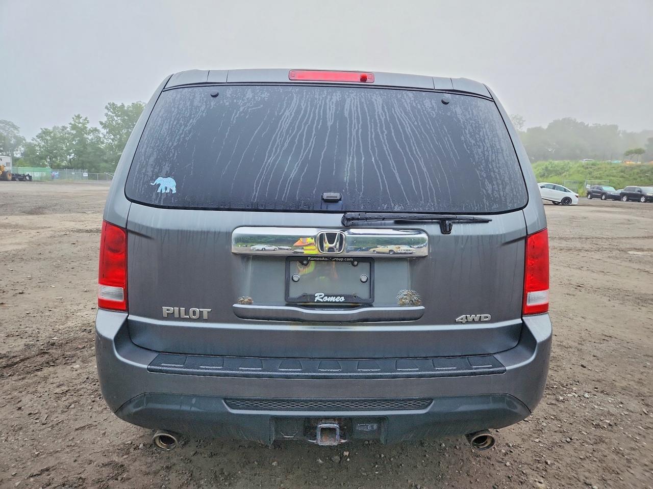 2013 Honda Pilot Exl Gray vin: 5FNYF4H65DB001721