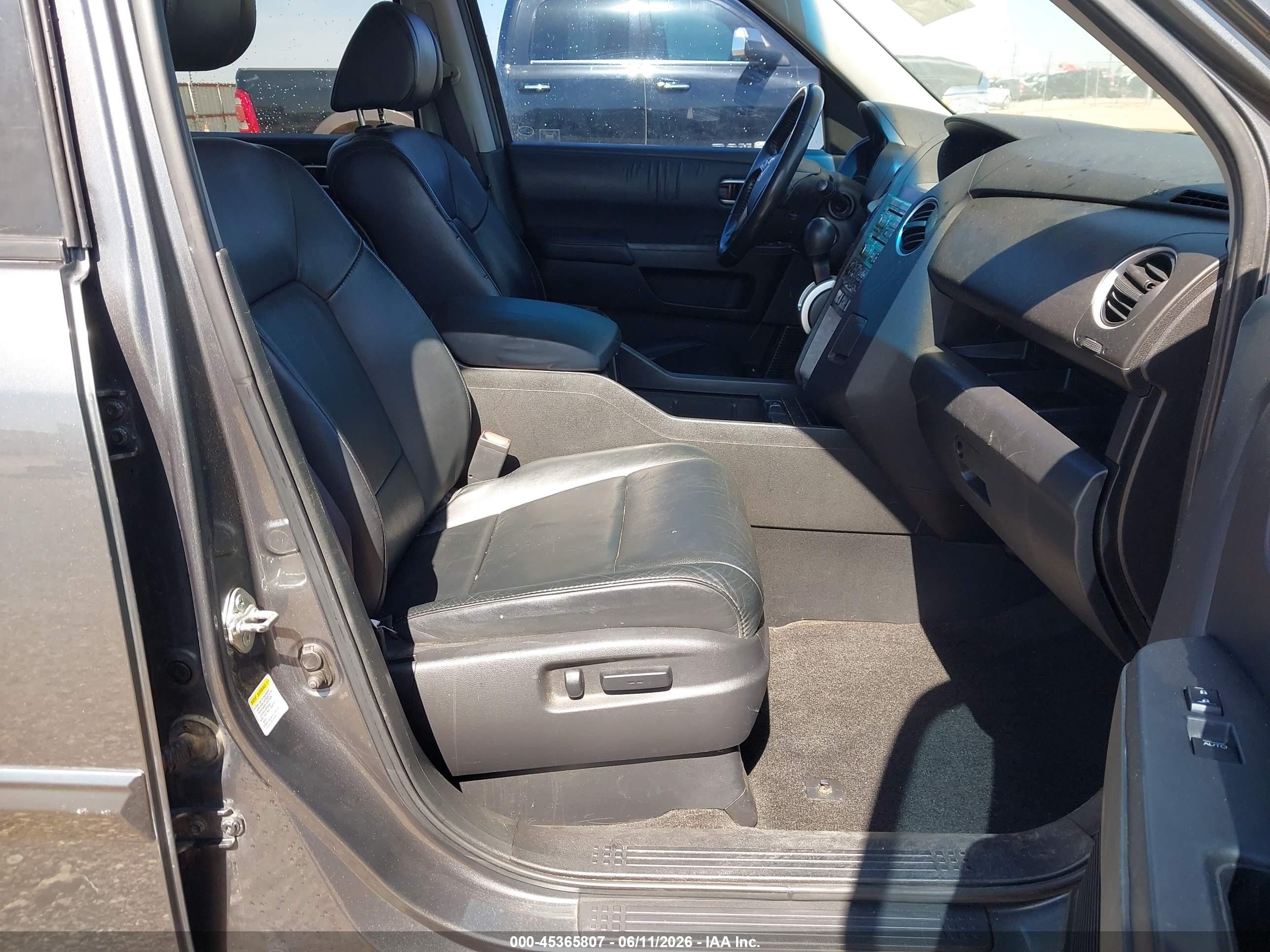 2010 Honda Pilot Ex-l Gray vin: 5FNYF4H66AB024033