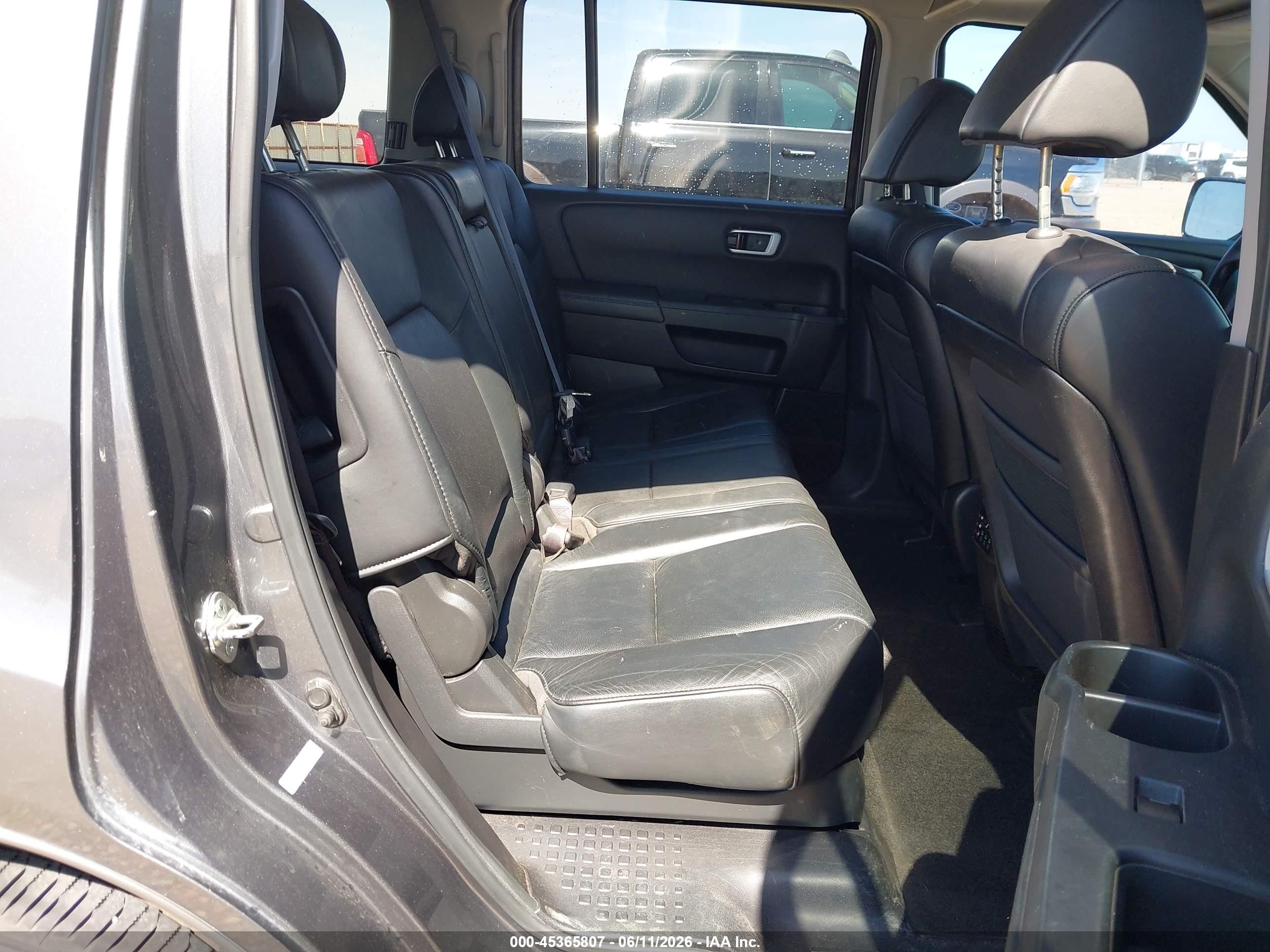 2010 Honda Pilot Ex-l Gray vin: 5FNYF4H66AB024033