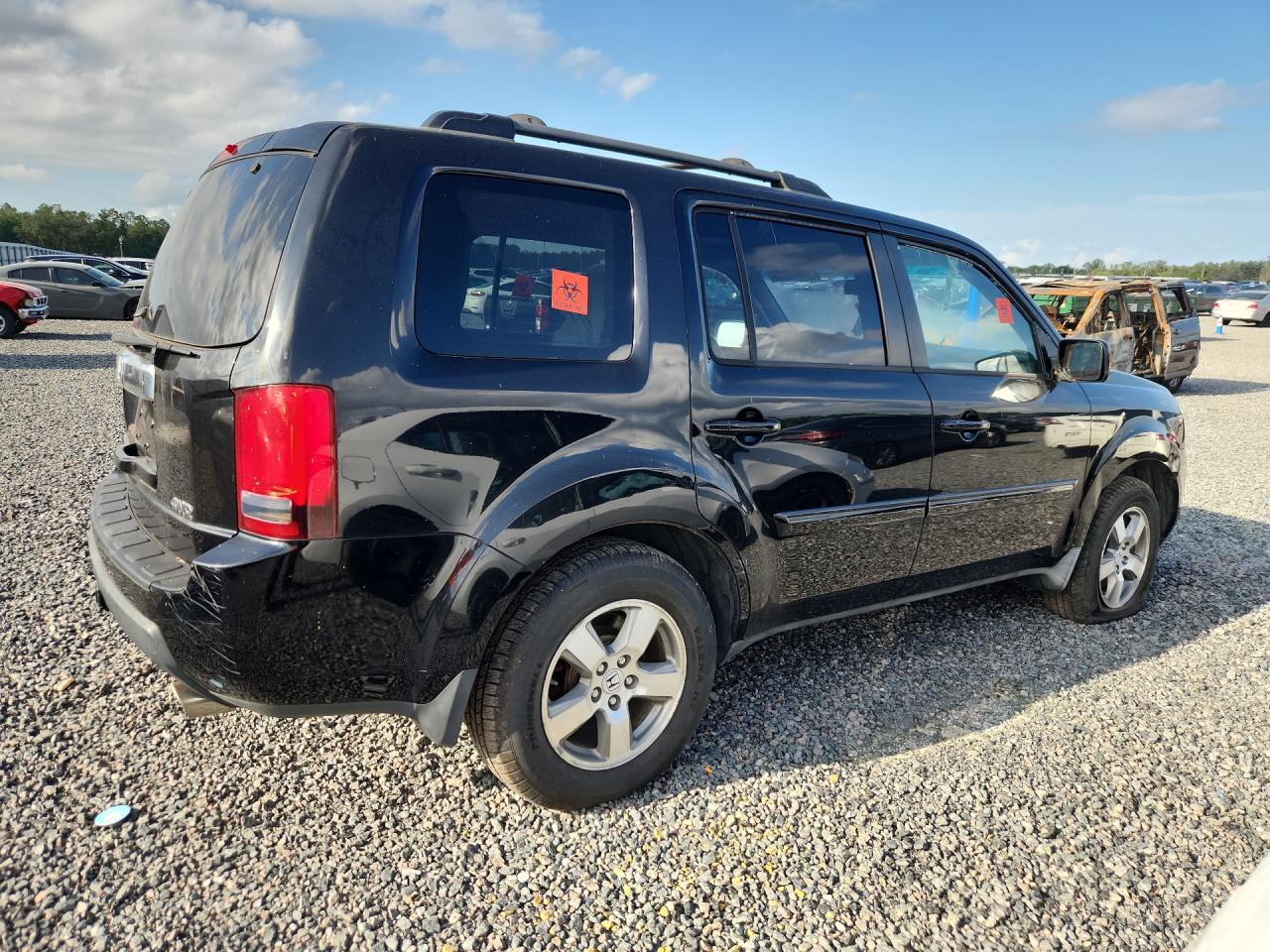 2010 Honda Pilot Exl Black vin: 5FNYF4H66AB026865