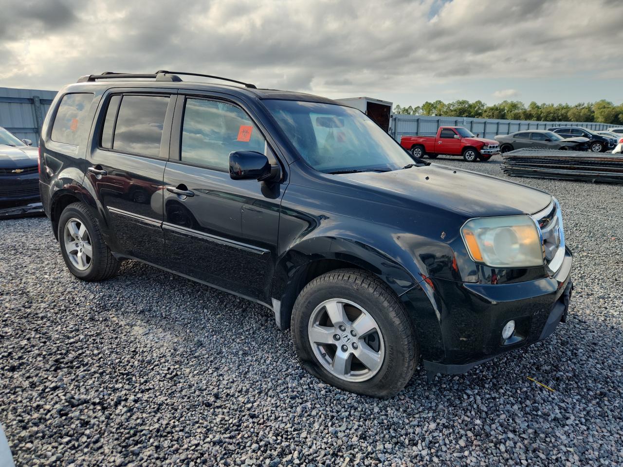 2010 Honda Pilot Exl Black vin: 5FNYF4H66AB026865