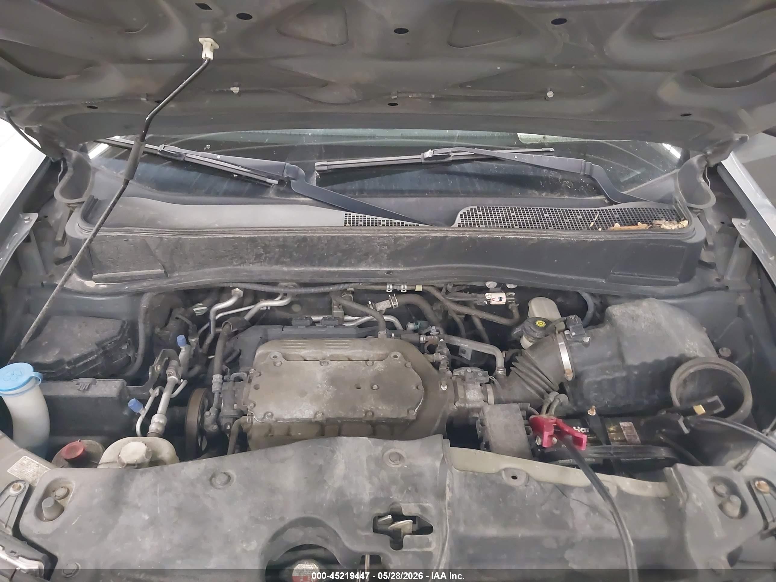 2010 Honda Pilot Ex-l Gray vin: 5FNYF4H66AB037770