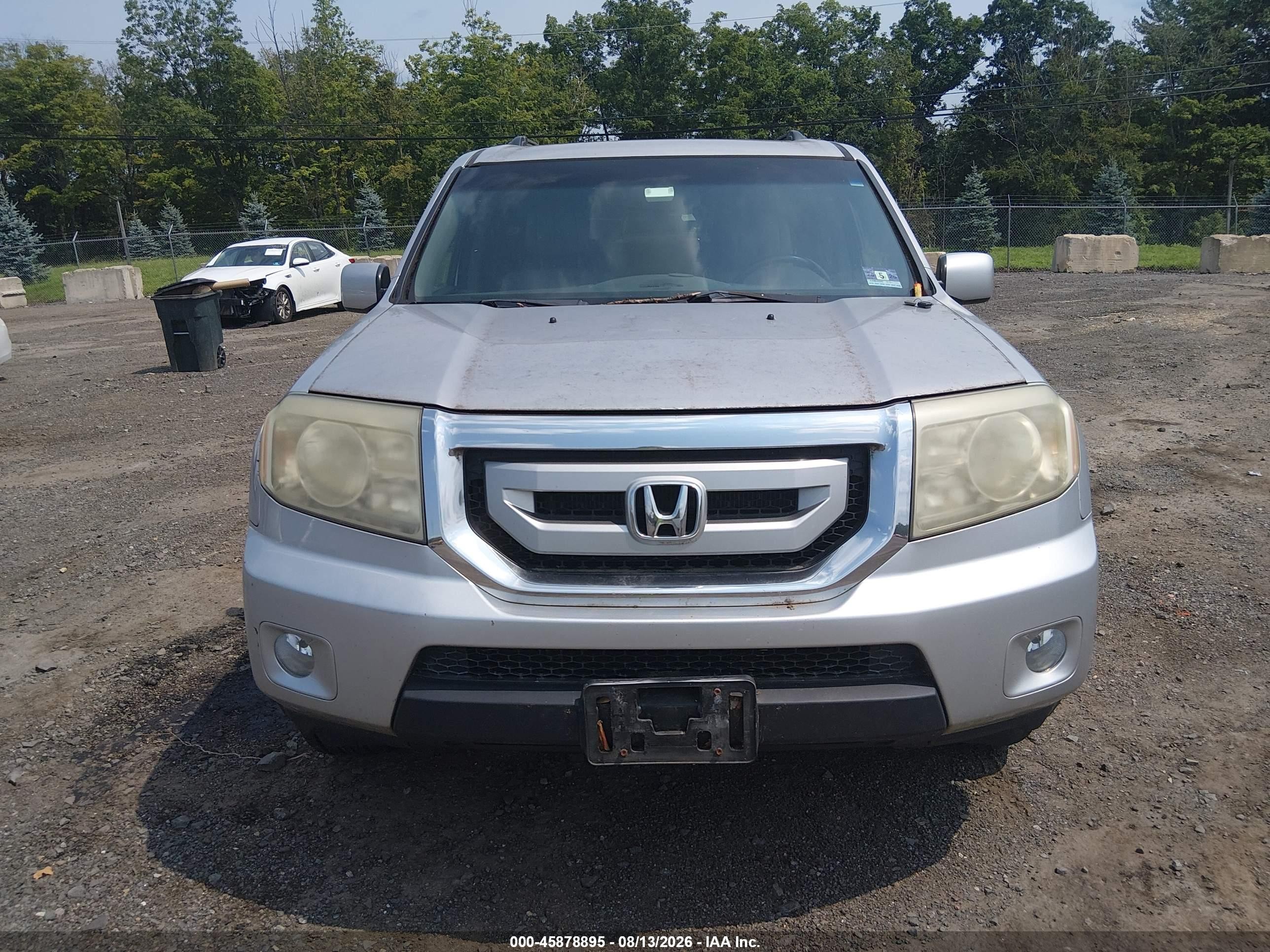 2011 Honda Pilot Ex-l Silver vin: 5FNYF4H66BB039004