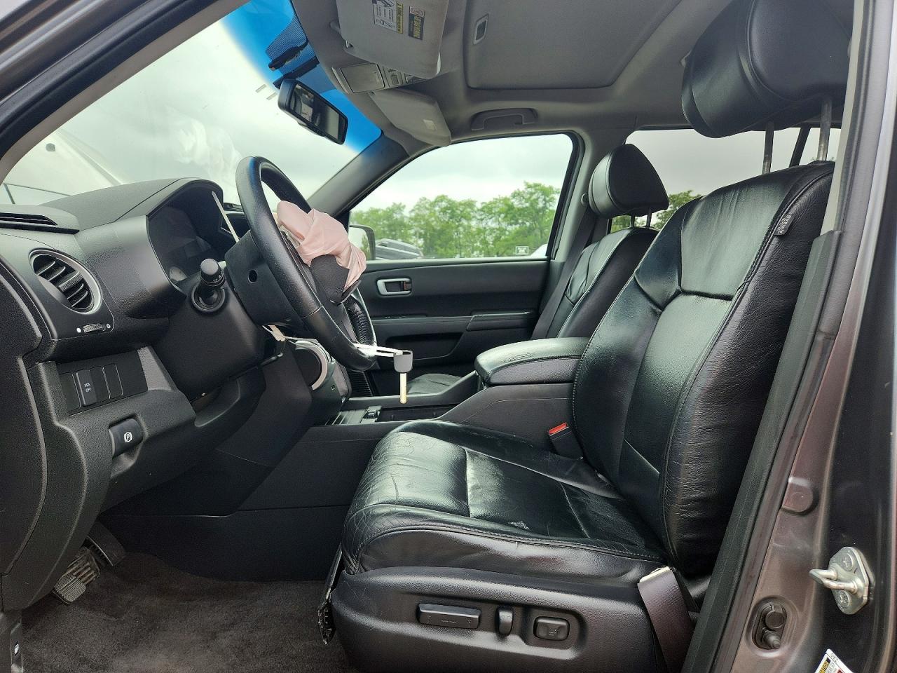 2011 Honda Pilot Exl Gray vin: 5FNYF4H66BB077199