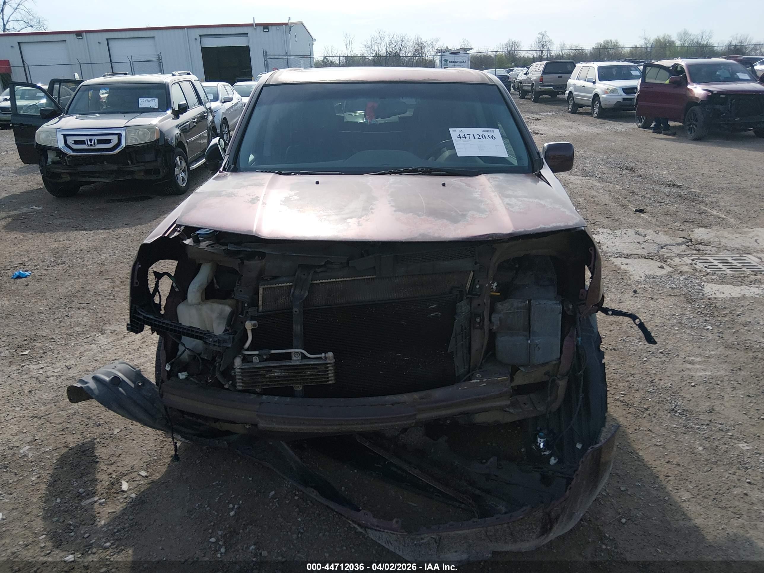 2012 Honda Pilot Ex-l Темно-бордовый vin: 5FNYF4H66CB045838