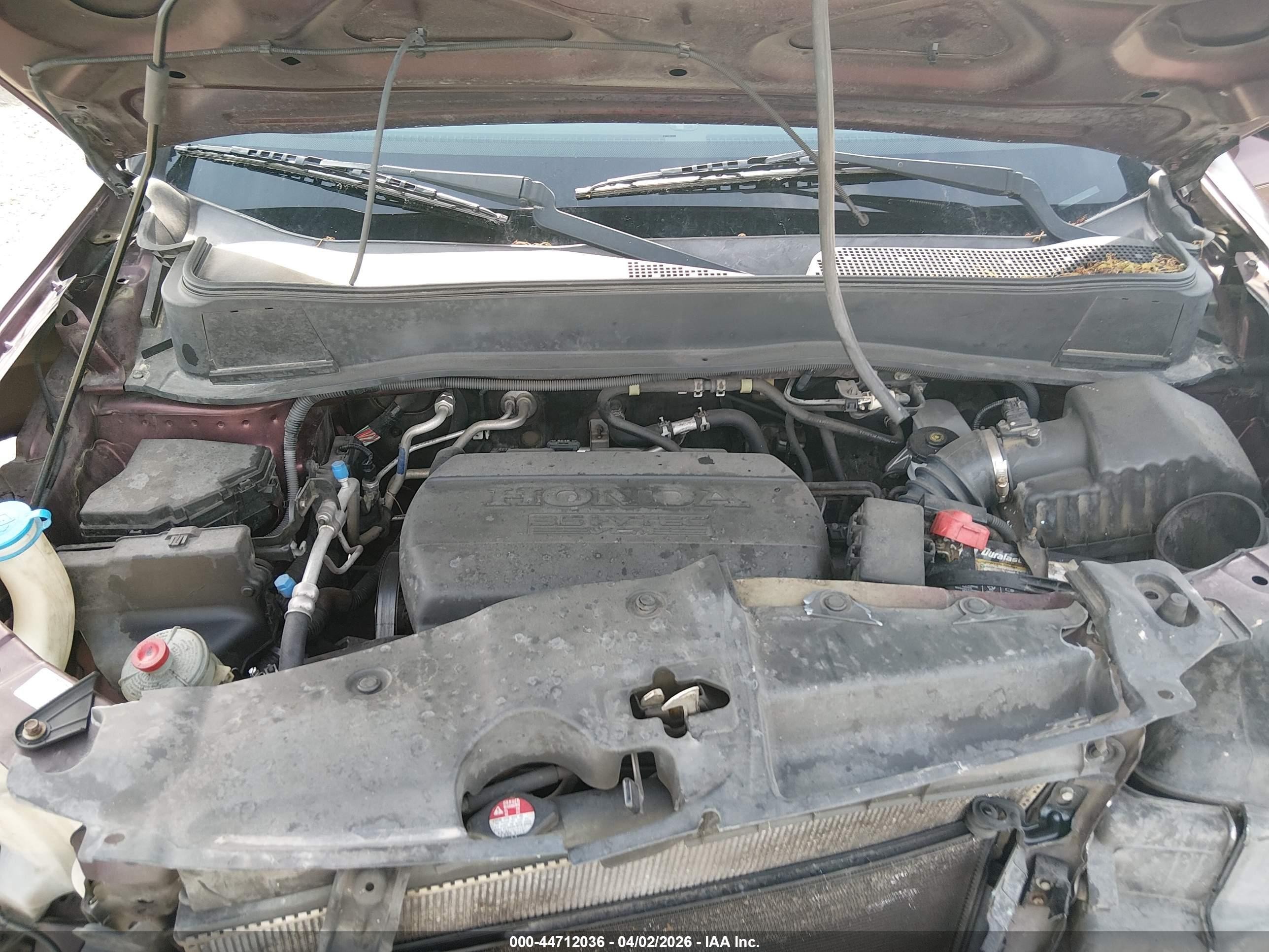 2012 Honda Pilot Ex-l Темно-бордовый vin: 5FNYF4H66CB045838