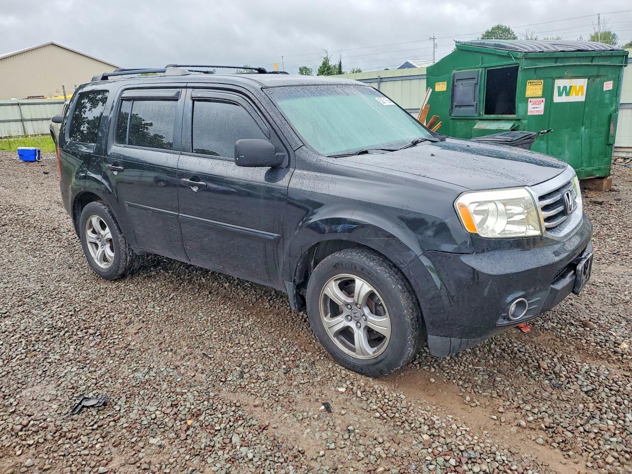 2012 Honda Pilot Exl Black vin: 5FNYF4H66CB046424
