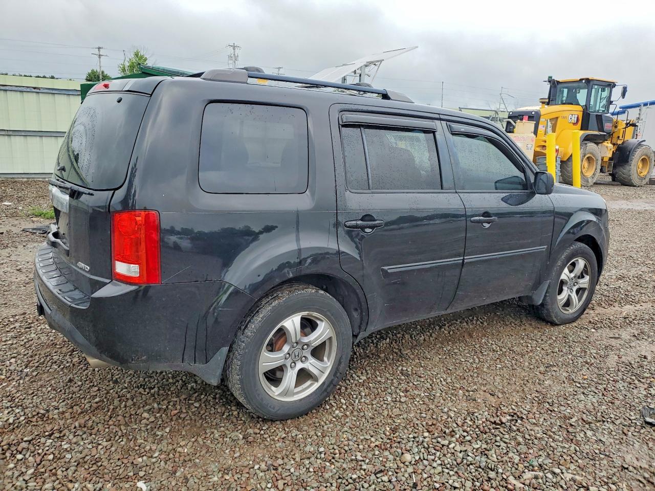 2012 Honda Pilot Exl Black vin: 5FNYF4H66CB046424