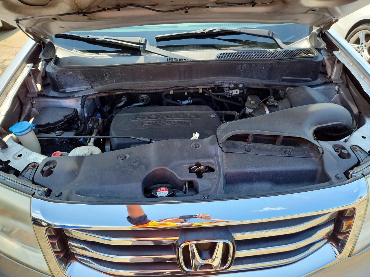 2014 Honda Pilot Exl Silver vin: 5FNYF4H66EB046104
