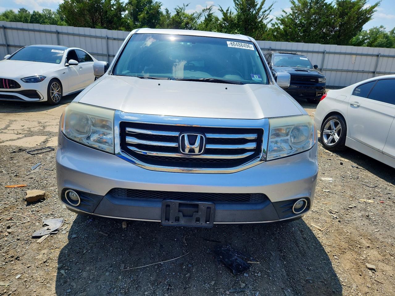 2014 Honda Pilot Exl Silver vin: 5FNYF4H66EB046104