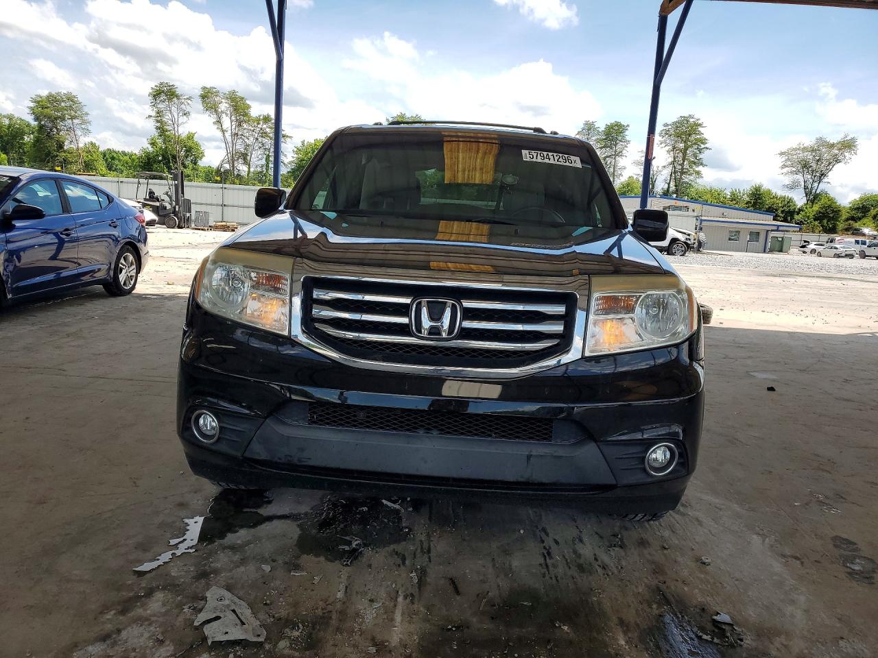 2015 Honda Pilot Exl Black vin: 5FNYF4H66FB027652