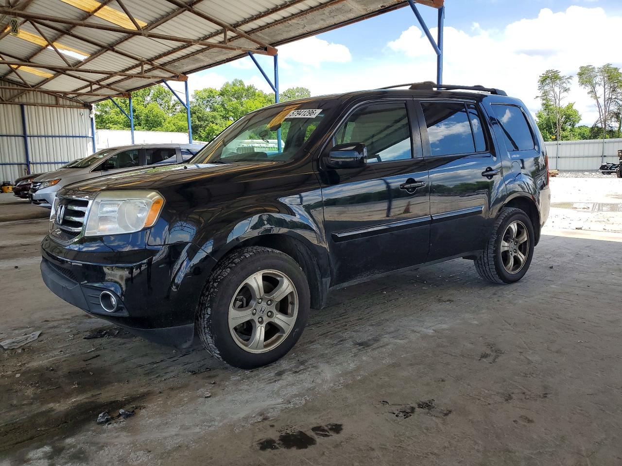 2015 Honda Pilot Exl Black vin: 5FNYF4H66FB027652