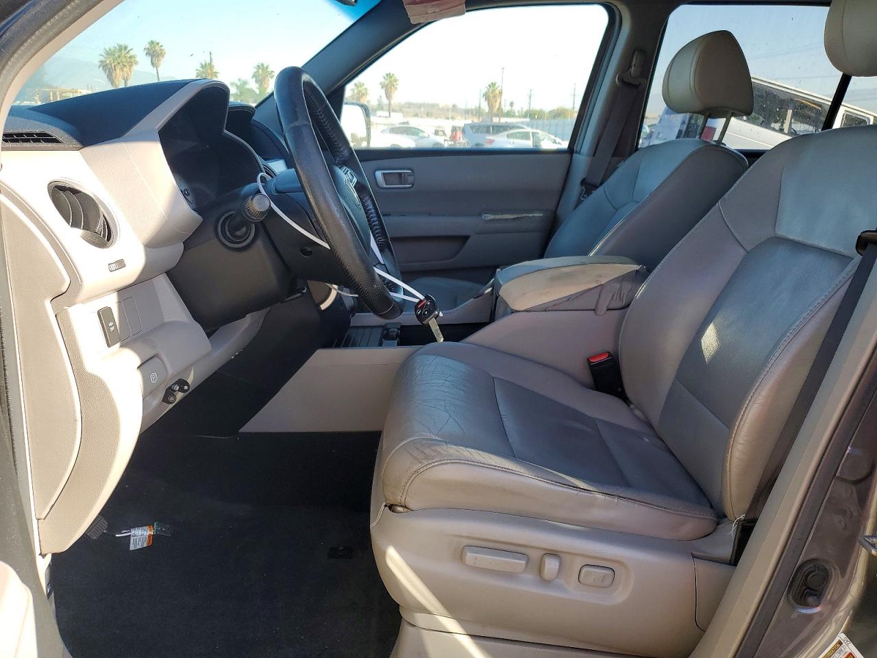 2010 Honda Pilot Exl Gray vin: 5FNYF4H67AB037776