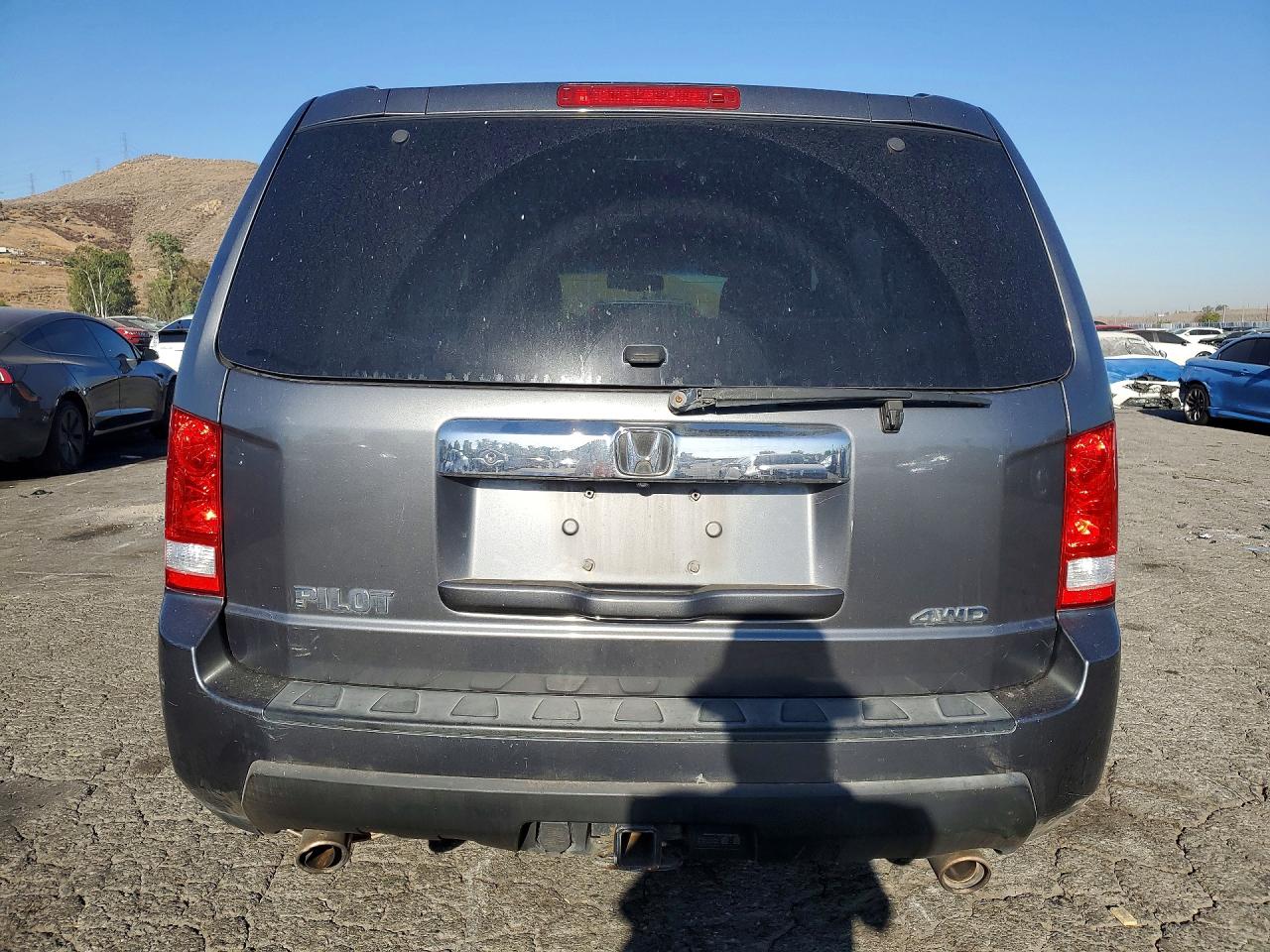 2010 Honda Pilot Exl Gray vin: 5FNYF4H67AB037776