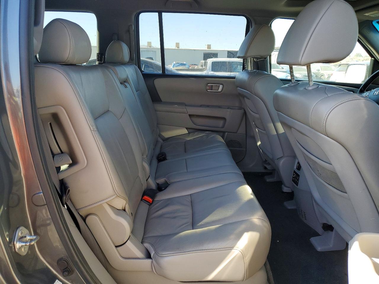 2010 Honda Pilot Exl Gray vin: 5FNYF4H67AB037776